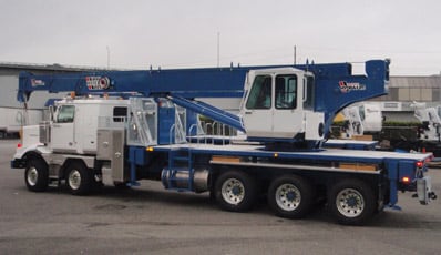 commercial body builders appointed as canadian dealer for weldo hydra lift cranes