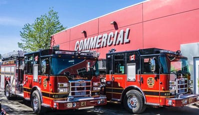 commercial truck equipment partners with pierce manufacturing