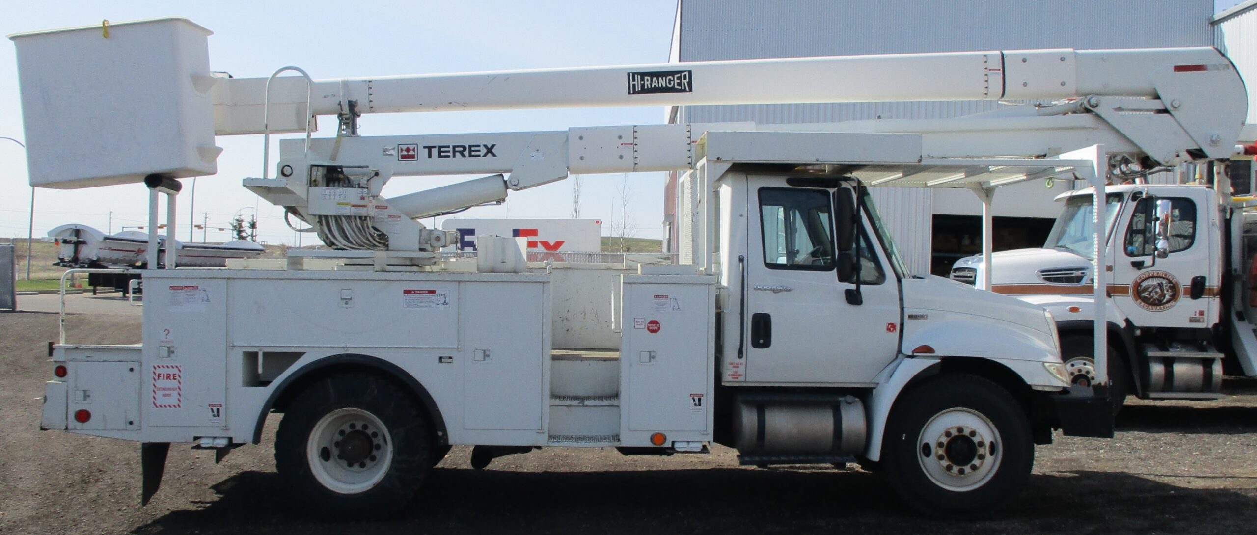 Terex TC55 on 2011 International | Commercial Utility Equipment