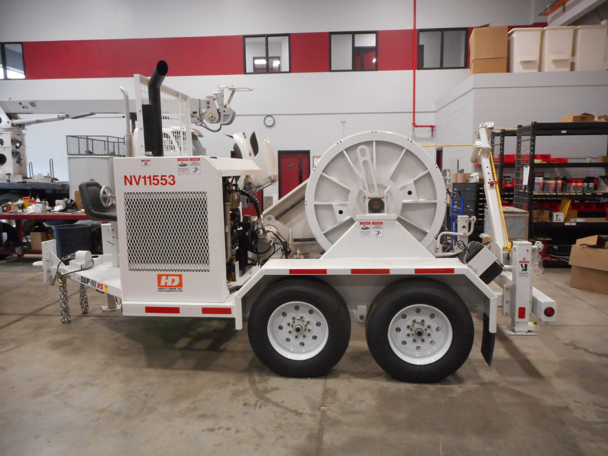 Hogg & Davis ODP 40 Drum Puller | Commercial Utility Equipment